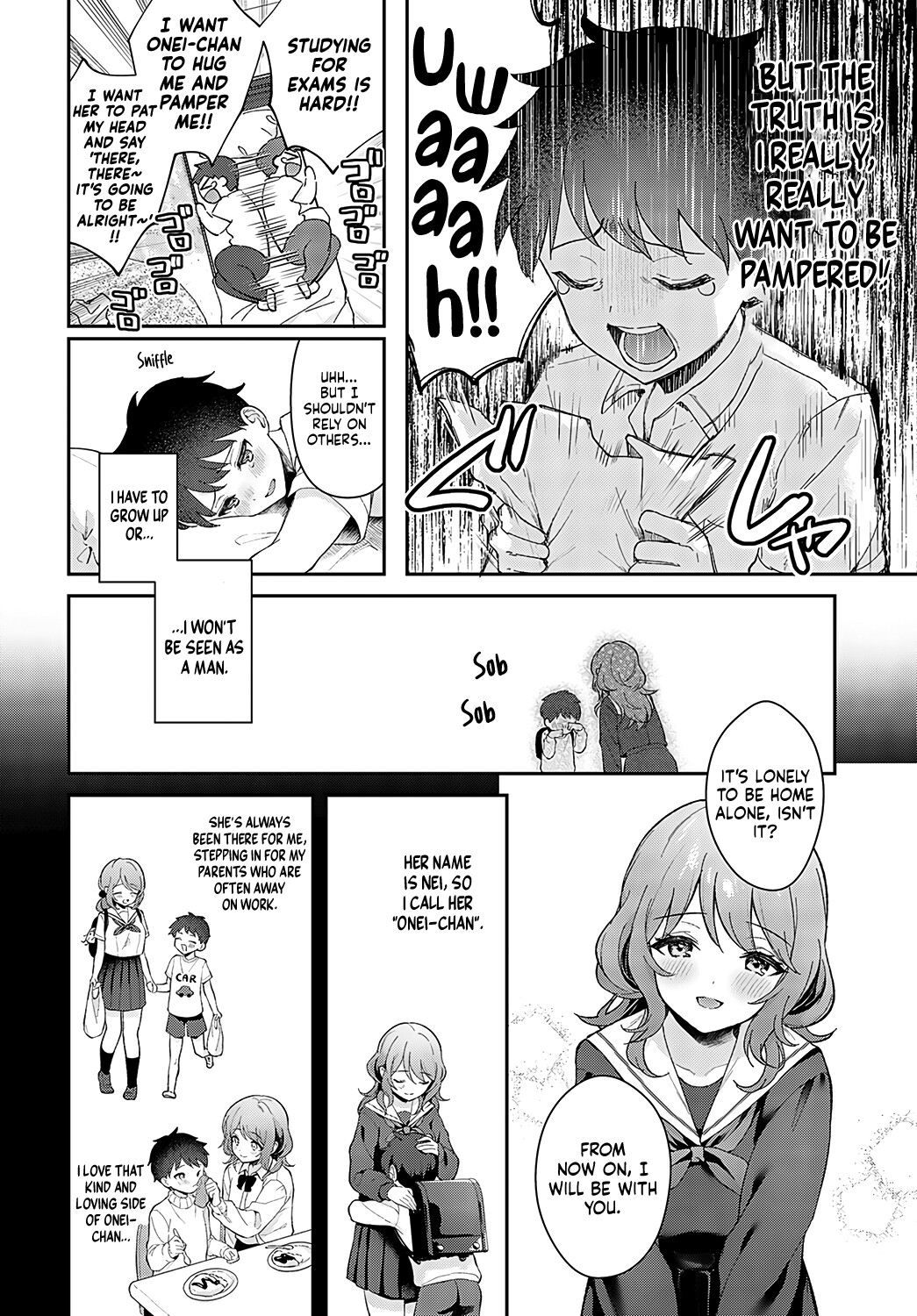 Hentai Manga Comic-Together with Onei-chan-Read-4